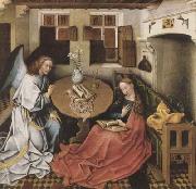 Robert Campin Annunciation (mk08) oil on canvas